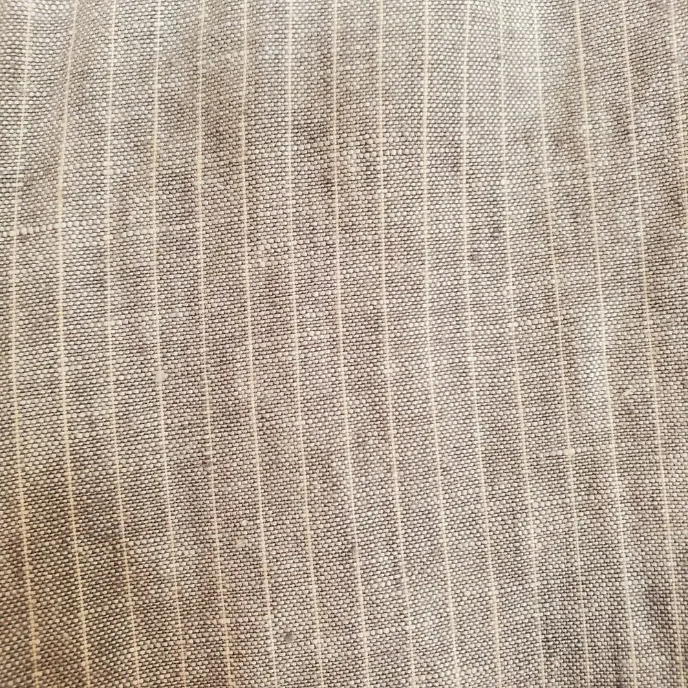 Banana Republic The Martin Fit Pinstriped Linen Trouser Gray 4P